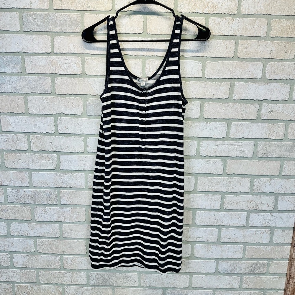 Cute black and white midi dress Size-Small Brand-Gap